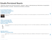 Tablet Screenshot of previsionalrosario.com